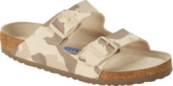 Birkenstock Arizona Soft Footbed -Famous Shoe Store birkenstock unisex arizona soft footbed desert soil grey taupe birko flor 10228 42692.1700929795