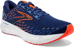 Brooks Men's Glycerin 20 -Famous Shoe Store brooks mens glycerin 20 blue depths palace blue orange 110382 444 40026.1684350061