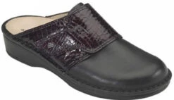 Famous Shoe Store -Famous Shoe Store finn comffort aussee black croco dark wine leather vamp 82526 900169 78756.1527031552