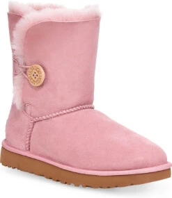 UGG Women's Bailey Button II 12 UGG Women's Bailey Button II -Famous Shoe Store ugg womens bailey button ii pink crystal 1016226 pcry 78507.1568902872